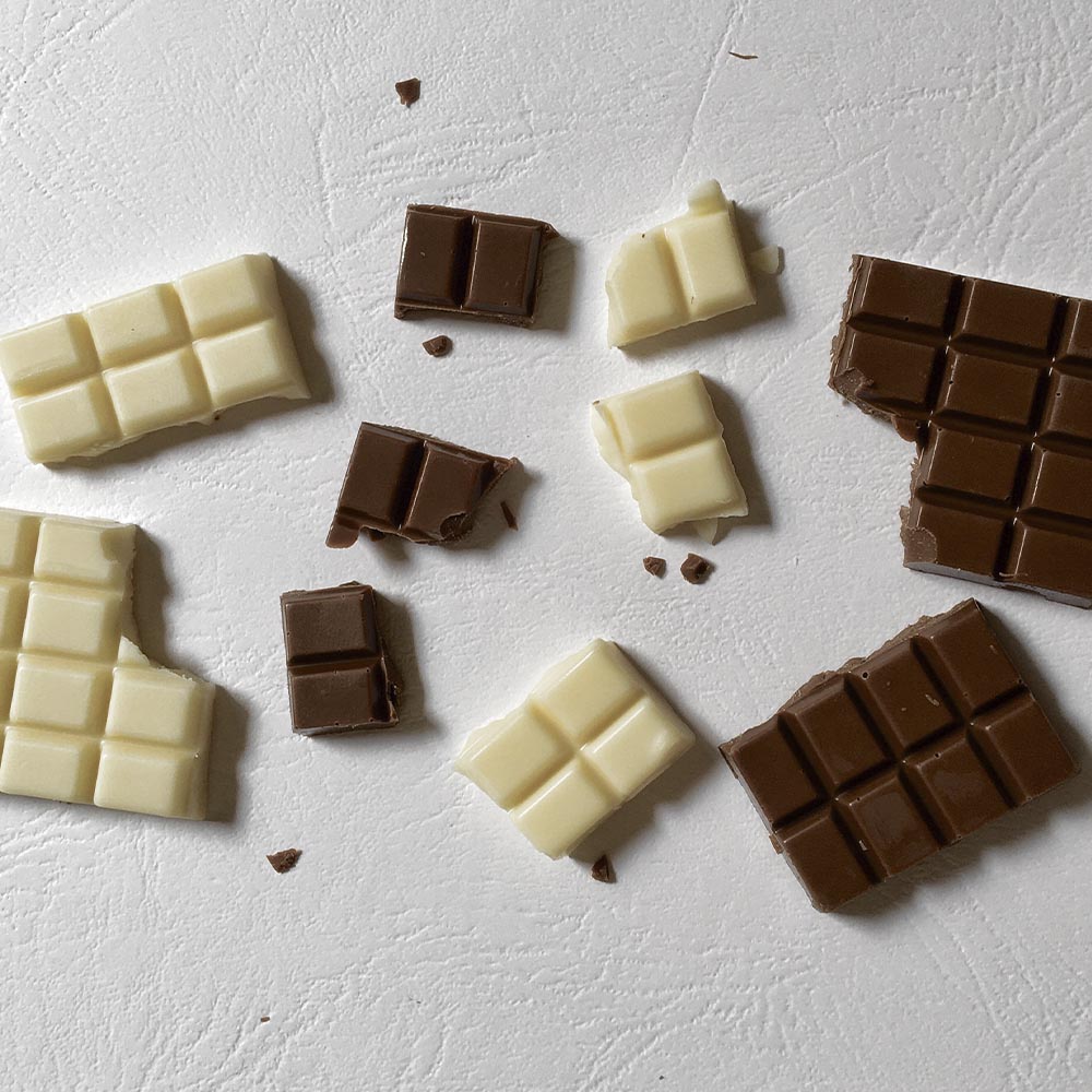 Diferencias entre Chocolate Negro, Blanco o con Leche. - Cover Image